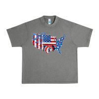 Tornado America map Urban Heavy Tee - CowhideDigitalArt