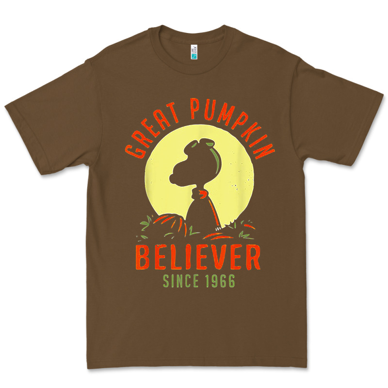 Peanuts, Great Pumpkin Believer Since 1966 Halloween Premium Tee by maiPhamDesign | Teevron
