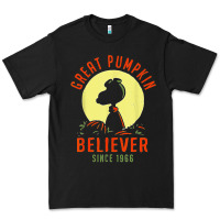 Black Peanuts, Great Pumpkin Believer Since 1966 Halloween Premium Tee - maiPhamDesign
