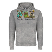 Cloud Rock Peace Love Hampshire Sheep Vintage Hoodie - LillyAllenDesigns