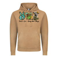 Vintage Camel Peace Love Hampshire Sheep Vintage Hoodie - LillyAllenDesigns