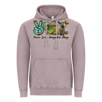 Vintage Zinc Peace Love Hampshire Sheep Vintage Hoodie - LillyAllenDesigns