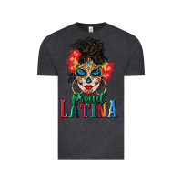 Vintage Black proud latina Vintage Tee - BundleAndBundleShop