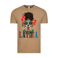 Vintage Coffee proud latina Vintage Tee - BundleAndBundleShop