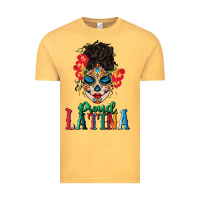 Vintage Mustard proud latina Vintage Tee - BundleAndBundleShop
