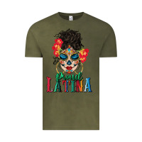 Vintage Olive proud latina Vintage Tee - BundleAndBundleShop