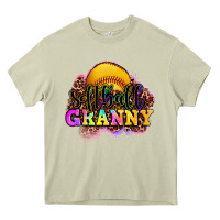 Mossy softball granny Heavy Core Tee - OliviaCreatesArt