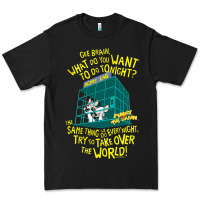 Black Pinky and the Brain The World Premium Tee - maiPhamDesign