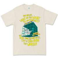 Bone Pinky and the Brain The World Premium Tee - maiPhamDesign