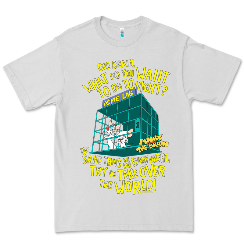 Pinky And The Brain The World Premium Tee by maiPhamDesign | Teevron