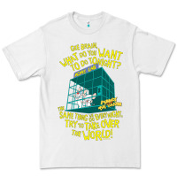 White Pinky and the Brain The World Premium Tee - maiPhamDesign