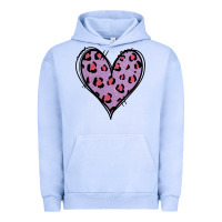 Pigment Grape Ice Glitter Purple Leopard Heart Urban Hoodie - Jasminsmagicworld
