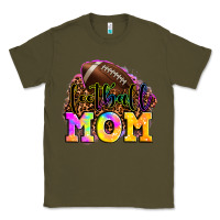 Army Green football mom Classic Tee - OliviaCreatesArt