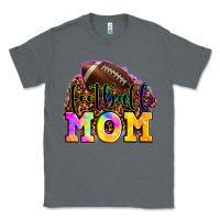 Charcoal Heather football mom Classic Tee - OliviaCreatesArt
