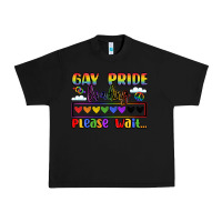 Black gay pride loading please wait Urban Heavy Tee - LillyAllenDesigns