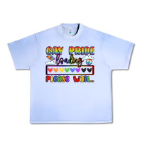 Grape Ice gay pride loading please wait Urban Heavy Tee - LillyAllenDesigns