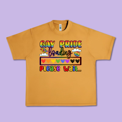 Gay Pride Loading Please Wait Urban Heavy Tee Designed By Lillyallendesigns