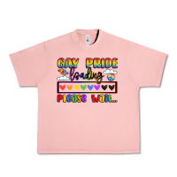 Salmon gay pride loading please wait Urban Heavy Tee - LillyAllenDesigns