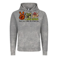 Cloud Rock Peace Love White Tailed Buck Deer Vintage Hoodie - LillyAllenDesigns