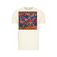 Vintage Arctic african ankara zebra seamless pattern Vintage Tee - BundleAndBundleShop