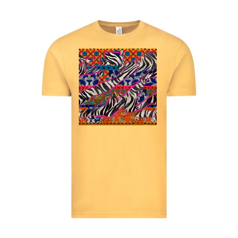 African Ankara Zebra Seamless Pattern Vintage Tee by BundleAndBundleShop | Teevron