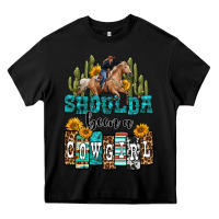 Black shoulda been a cowgirl Heavy Core Tee - OliviaCreatesArt