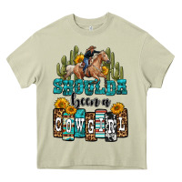 Mossy shoulda been a cowgirl Heavy Core Tee - OliviaCreatesArt