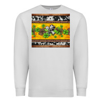 Dove Grey st Patricks day western shamrock Premium Sweatshirt - Jasminsmagicworld