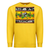 Lemon st Patricks day western shamrock Premium Sweatshirt - Jasminsmagicworld