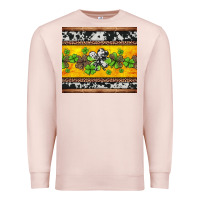 Pale Pink st Patricks day western shamrock Premium Sweatshirt - Jasminsmagicworld