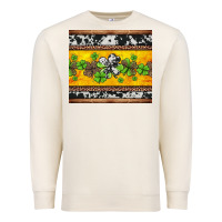 Sandshell st Patricks day western shamrock Premium Sweatshirt - Jasminsmagicworld