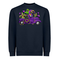 Navy mardi gras truck Heavyweight Sweatshirt - Jasminsmagicworld