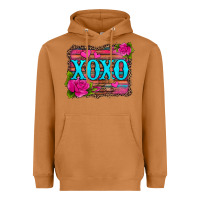 Meerkat xoxo valentine's day pink roses and hearts Heavyweight Hoodie - Jasminsmagicworld