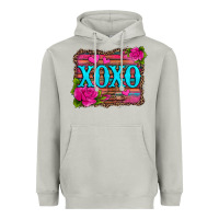 Moon Dust xoxo valentine's day pink roses and hearts Heavyweight Hoodie - Jasminsmagicworld