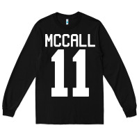 Black Mccall 11 T Shirt Tee Tshirt Teenwolf Long Sleeve Tee - DesignPulse