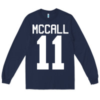 Navy Mccall 11 T Shirt Tee Tshirt Teenwolf Long Sleeve Tee - DesignPulse