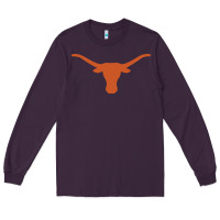 Plum texas longhorns Long Sleeve Tee - DesignPulse