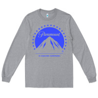 Heather Grey paramount pictures Long Sleeve Tee - DesignPulse