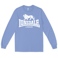 Colony Blue lonsdale classic logo lion Long Sleeve Tee - DesignPulse