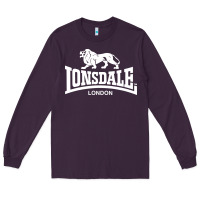 Plum lonsdale classic logo lion Long Sleeve Tee - DesignPulse