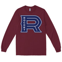 Burgundy laval rocket Long Sleeve Tee - DesignPulse