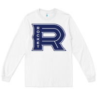 White laval rocket Long Sleeve Tee - DesignPulse