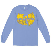 Colony Blue Vintage Long Sleeve Tee - DesignPulse