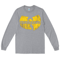Heather Grey Vintage Long Sleeve Tee - DesignPulse