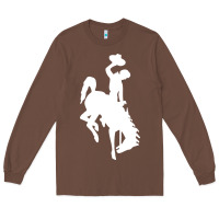 Chestnut wyoming cowboys Long Sleeve Tee - DesignPulse