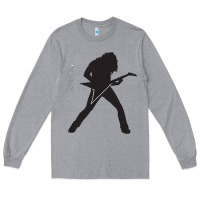 Heather Grey dave mustaine Long Sleeve Tee - DesignPulse