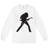 White dave mustaine Long Sleeve Tee - DesignPulse