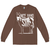 Nice Hand Sir Donkey Poker Funny Gambling Design For Fans Long Sleeve Tee | Teevron