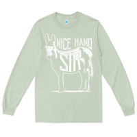 Matcha Nice Hand Sir Donkey Poker Funny Gambling Design For Fans Long Sleeve Tee - DesignPulse