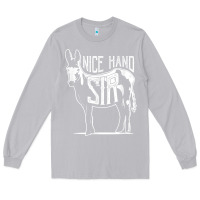 Moon Dust Nice Hand Sir Donkey Poker Funny Gambling Design For Fans Long Sleeve Tee - DesignPulse